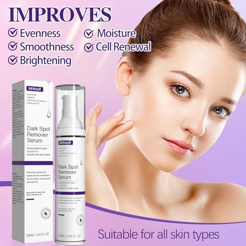 Advanced Dark Spot Remover for Face & Body - Effective Melasma & Hyperpigmentation Treatment - Fade Cream for Uneven Skin Tone - Suitable for All Skin Types - Natural Ingredients for Gentle Care