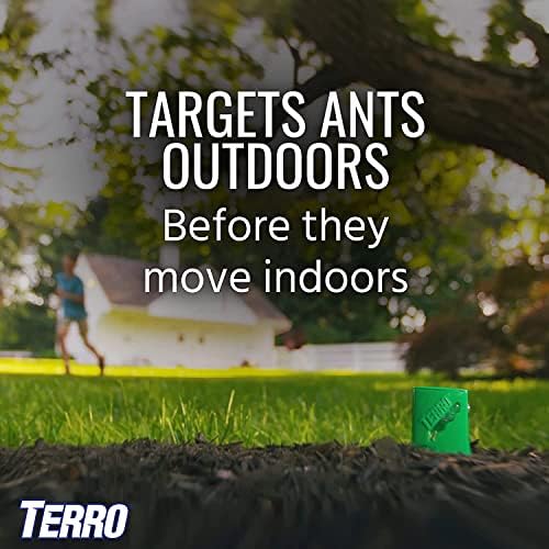 TERRO T1812 Outdoor Liquid Ant Killer Bait Stakes - BkhVHC 8 Count (0.25 oz each), 6Pack