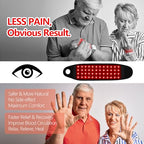 Red Light Therapy Near Infrared Light Therapy Wrap Belt for Body, Red Light Therapy for Neck with 48 Leds for Hands Wrist Wrap for Faster Recovery & Pain Relief, 660nm & 850nm