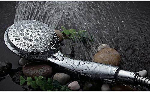 Dream Spa 3-way 8-Setting Rainfall Shower Head and Handheld Shower Combo (Chrome). Use Luxury 7-inch Rain Showerhead or 7-Function Hand Shower for Ultimate Spa Experience!