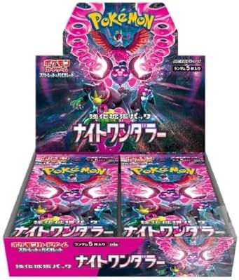 Pokemon Card Game Scarlet & Violet Enhancement Expansion Pack Night Wanderer Booster Box (Japanese) - 30 Packs