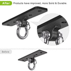 Dolibest Ceiling Mount Swing Hanger Heavy Duty Swing Set Hook for Porch Swing Hammock Chair Yoga Silk Suspension Straps Gymnastic Ring, Wall Anchor for Resistance Bands (900LB)