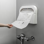 HOSPECO Discreet Seat Half-Fold Toilet Seat Covers, 14.25 X 16.5, White, 250/pack, 20 Packs/carton