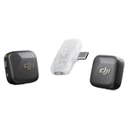 DJI Mic Mini (2 TX + 1 Mobile RX), Ultralight, Active Noise Cancelling