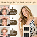 YANIBEST Heatless Hair Curler, Heatless Curls Overnight, No Heat Curling Rod,Hair Rollers to Sleep in, 4PCS Rods for Most Hair Types