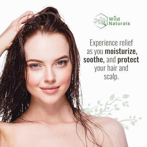 Eczema & Psoriasis Treatment Shampoo - Anti-Dandruff, Scalp Relief for Dry & Itchy Skin - Hypoallergenic, Paraben & Fragrance-Free for Sensitive Scalp