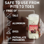 Old Spice Whole Body Deodorant for Men, Total Body Deodorant, Black Cherry + Bourbon Scent, Aluminum Free Deodorant Stick for 24/7 Freshness // Dermatologist Tested Whole Body Deodorant, 3.0 oz