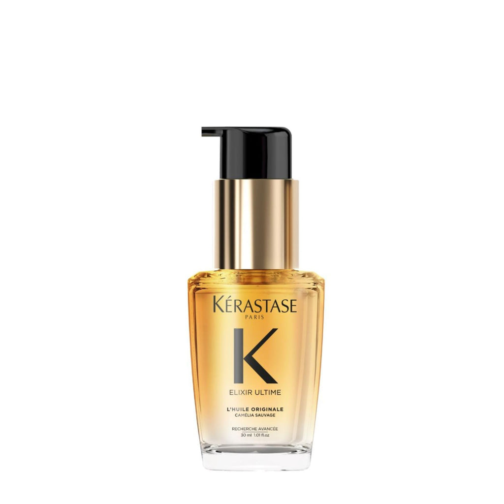 Kerastase Elixir Ultime Refillable Oil – For Shine & Hydration, 1.01 Fl Oz