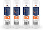 Aquaboon 10” x 2.5” Whole House and Reverse Osmosis Sediment 1 Micron Water Filter Cartridge | COMPATIBLE WITH: Culligan P1, Pentek P1, PD-1-934, P5, AP110, WFPFC5002, CFS110, RS14, WHKF-GD05 (4-PACK)