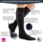 mediven for Men Classic, 15-20 mmHg – Closed Toe, Knee High Compression Stockings, Compression Dress Socks