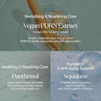 VT COSMETICS PDRN Hydrogel Mask(33gx4ea), Intensive Nourishing, Rejuvenating Face Mask, Skin Repair & Elasticity Boost, Overnight Melting Mask, Improves Radiant, Korean Facial Mask
