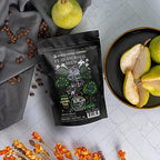 Bones Coffee Company Fall Flavors Sample Pack Gift Set, Medium Roast Ground Coffee Low Acid Flavored Coffee Beans (4 oz, Pack of 5)