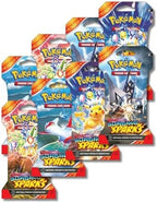 Pokemon Surging Sparks Sleeved Eight (8) Booster Packs