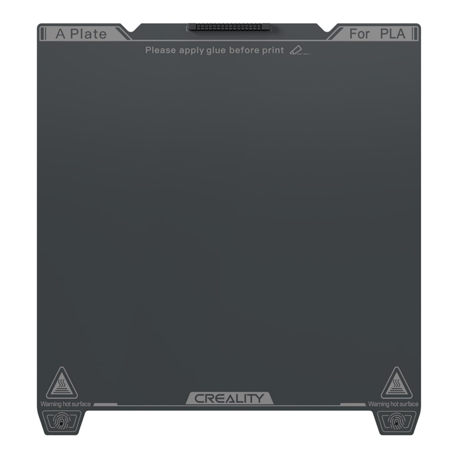 Creality K1 SE Build Plate Kit, K1C Flexible Spring Steel Bed Plate 235x235mm 3D Printer Platform Smooth Surface PEI Sheet Build Surface for K1/Ender 3 S1/3 V3 SE/3 V3 KE/3 V3(Without Magnetic Base)
