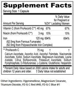 Integra (90)- Iron Supplement-Vitamin C- Ferrous Fumarate & Polysaccharide Iron Complex