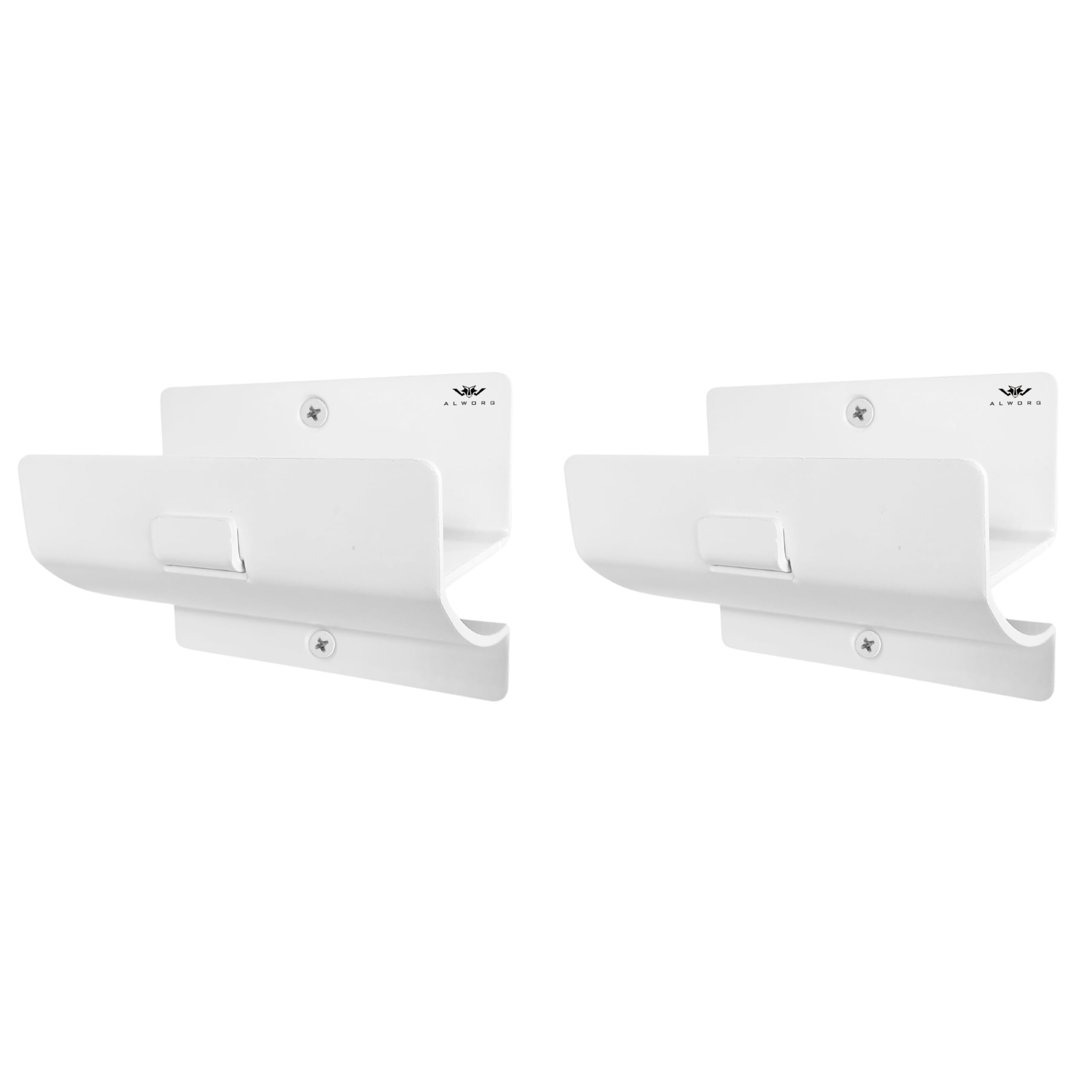 Ladder Hangers for Garage Wall - Set of 2 Ladder Hooks - Use as Ladder Holder Wall Mount or Step Ladder Hanger