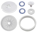ATIE 280 Pool Cleaner Large Wheel C6 Complete Assembly with Tire C10, Axle C66, Bearing C60, Screw C55, Washer C64 for Polaris 280/180 Pool Cleaner (Not Compatible with 360 380) (3 Pack)