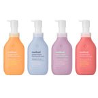 Method Dream Foam Foaming Body Wash Variety Pack – Jasmine + Sandalwood, Sea Spray + Salt Air, Vetiver + Amber, White Flower + Tuberose (4 Scents, 13.5 oz Each)