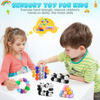 4PCS Autism Sensory Toys for Autistic Children, Quiet Fidget Toys for Adults & Kids, Stocking Stuffers for Boys Ages 3-5