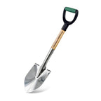 Garden Shovel for Digging, 29 Inch Small Shovel with Ergonomic D-Handle, Heavy Duty Stainless Steel Gardening Shovel for Planting and Yard Work, Compact Beach Shovels for Sand, Soil and Landscaping