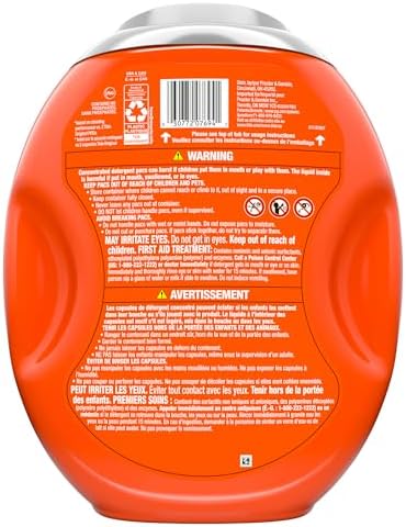 Tide Power Pods Laundry Detergent Pacs with Febreze, 63 Count, Botanical Rain Scent, Febreze Freshness with Odor Eliminators