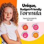 CurlyKids Textured Hair Care Set with Hair Detangler Spray, Kids Shampoo, Conditioner & Creme for Curly, Frizzy, & Wavy Hair | Sulfate & Paraben-Free Formula to Detangle, Hydrate, and Revitalize Curls