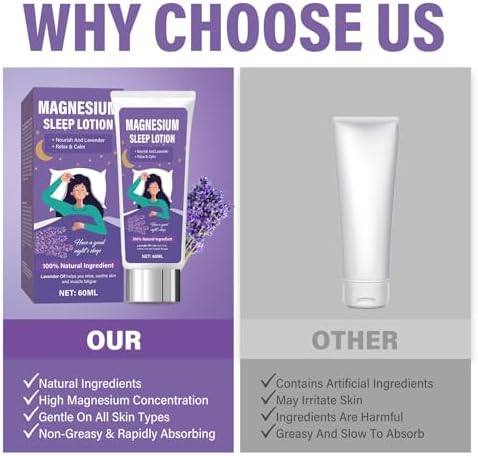 LAORICI Magnesium Lotion for Kids & Adults - Magnesium Cream, Nighttime Magnesium Oil, Topical Magnesium to Suppert Rapid Calming, Deep Sleep, Soothe & Nourish Skin, Bedtime & Night