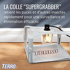 Terro T230 Indoor Electric Flea Trap and Killer - Refillable Flea Traps for Inside Your Home