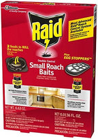 Raid Double Control Small Roach Baits Plus Egg Stopper 0.63 Ounce (Pack of 1)