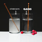 Gains in Bulk Instantized Creatine Monohydrate for Men & Women, Soluble Pre Workout Powder, Supports Muscle Building, Strength and Performance, Bodybuilding Supplements, Sour Raspberry, 30 Servings