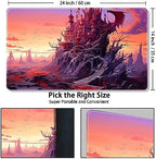 Playmat for MTG, with Free Storage Bags,Game Mat 24 x 14 inches, TCG and Board Game Mat for Cards,Mousepad Desk Mats (Regular,Magic Mat 11)