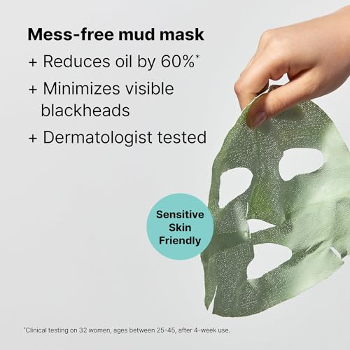 Dr.Jart+ Pore.Remedy™ Purifying Mud Face Mask | Sheet Mask | Korean Skin Care, 1 Pack