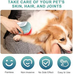 Dogs Cold Laser Therapy Brush Device, Red Light Therapy Vet Device for Arthritis Pain Relief, Cat Treatment Brush for Itchy, Irritated Skin, Allergy, Rashes, Safe and Painless Skin Care for Pets