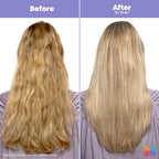 Matrix So Silver All-In-One Leave-In Toning Spray - Neutralizes Yellow, Brassy Tones, Nourishes Hair and Controls Frizz, For Color Treated Hair, 6.8 Fl Oz