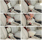 OQHAIR Armrest Box America Retrofit parts Car Armrest box Center Storage car accessories USB For KIA RIO 2015-2019