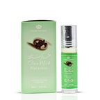 Al-Rehab Choco Musk Pistachio Perfume Oil Roll-On - 6ml (0.2 oz) | Nutty Gourmand Fragrance with Pistachio, Chocolate & Vanilla | Sweet, Creamy & Addictive | Long-Lasting Scent (Pack of 3)