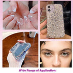 NOOEPC 660Pcs Face Gems Hair Gems, Self-Adhesive Face Jewels Eye Jewels Rhinestones 3/4/5/6 mm DIY Face Gems Stick on, Hair Body Rhinestones Gems Crystals Pearls for Face Eyes Makeup Body, Crafts