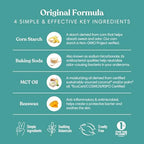 HUMBLE BRANDS Original Formula Aluminum-free Deodorant. Long Lasting Odor Control with Baking Soda and Essential Oils, Full and Travel Size, Mountain Lavender
