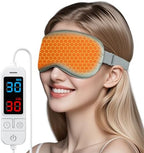 Heated Eye Mask for MGD, Dry Eye Syndrome, Chalazion, Blepharitis, Stye Eye Treatment, 20 Precise Temperature Settings & 5 to 99 Minute Timer Control, Soothe Eye Discomfort, Gray