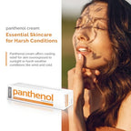 Panthenol - Cream, Ideal for Sun-Exposed or Weather-Affected Skin, Moisturizes Dry Skin, Nutritional Skincare for Soft and Sensitive Skin - 30g
