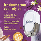 Febreze Plug In Air Freshener, Odor-Fighting Scented Oil Refill, Air Fresheners for Home and Bathroom and Kitchen, Long Lasting for Strong Odors, Cuddle Weather Scent, 0.87oz Refills, 2 Count