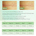 Silicone Scar Sheets, Clear Silicon Gel Scar Sheets, Invisible Scar Tape(1.6” x 120”Roll-3M), Scar Strips for Surgical Scars, Medical Grade, Scar Removal Sheets for C-Section, Breast, Keloid et.