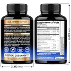 Cortisol Supplement for Women - Holy Basil | Ashwagandha | Rhodiola | L-Theanine - Plant-Based Hormone Balance - Mood, Focus & Sleep Support - Made in USA - Vegan, Non-GMO - 60 Capsules for 2 Months