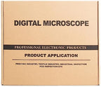 Andonstar AD407 Pro 3D HDMI Soldering Digital Microscope with Pro Metal Stand 4MP UHD and 7 inch Adjustable LCD Screen USB Video Microscopes for Phone Repairing SMT SMD DIY