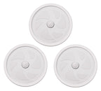 ATIE 280 Pool Cleaner Large Wheel C6 Complete Assembly with Tire C10, Axle C66, Bearing C60, Screw C55, Washer C64 for Polaris 280/180 Pool Cleaner (Not Compatible with 360 380) (3 Pack)
