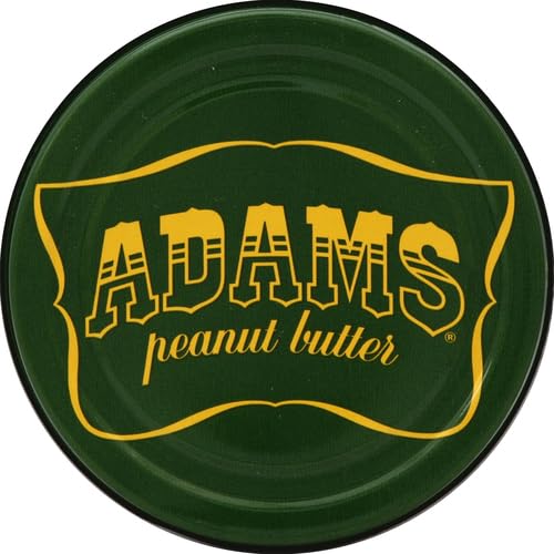 Adams 100% Natural Peanut Butter, Unsalted, Crunchy, 16 oz