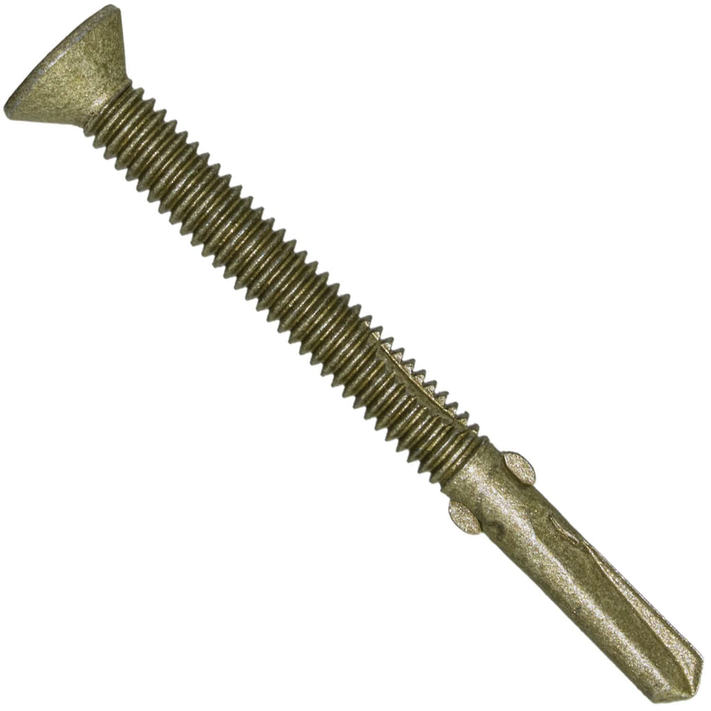 Jake Sales #12x2-1/2 Reamer Tek Torx/Star Head Self-Drilling Wood to Metal Screws - for Flatbeds, Trailers or Fastening Wood to Steel - T25 Torx Screw Head - (1 Pound Approx. 50 Screws)