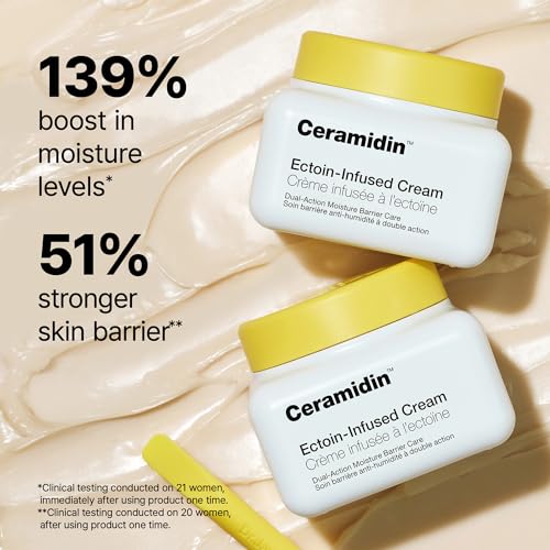 Dr.Jart+ Ceramidin Ectoin-Infused Face Cream Moisturizer for Dry Skin | Korean Skin Care, 1.69 Fl Oz