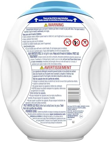 Tide PODS Free and Gentle, Laundry Detergent Soap PODS, HE, 96 Count - Unscented and Hypoallergenic for Sensitive Skin, Free and Clear of Dyes and Perfumes