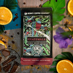 Bones Coffee Company Guatamela Single-Origin Coffee Beans, Whole Bean Coffee Medium Roast Gifts Low Acid Gourmet, Milk Chocolate, Citrus, Caramel Notes (12 oz)